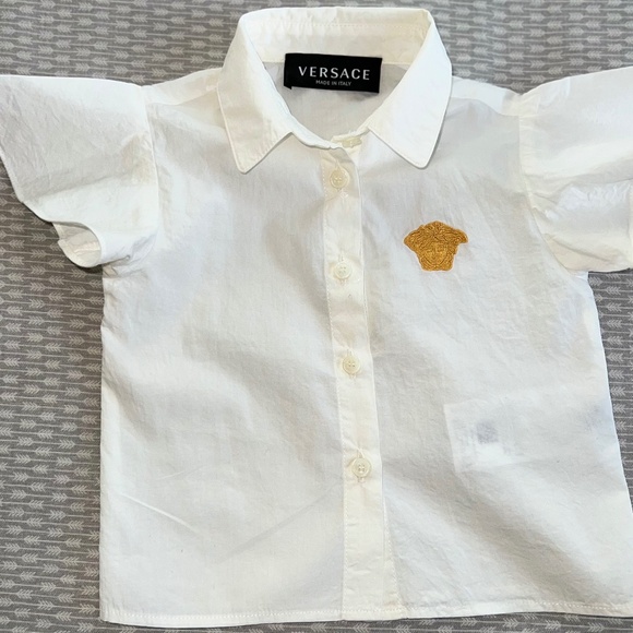 Versace Baby Embroidered shirt 6-9M - Picture 1 of 2